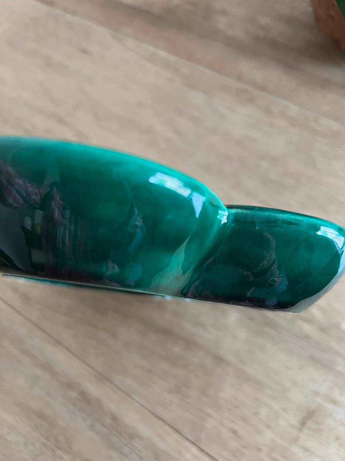 Plat à apéritif vintage en céramique