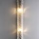 CLEAR “GRANIGLIA” MURANO GLASS WALL SCONCE by SimoEng