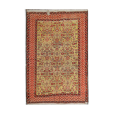 Tapis karabagh caucasien vintage fait main 126x186cm