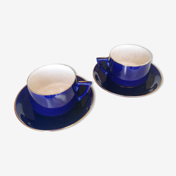 Duo de tasses à thé 1920