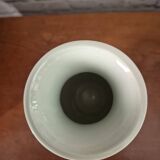 Villeroy and Boch Vintage Green Peacock Vase