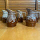 Series 5 Jug Barrel Shape REVOL Flamed Ceramic 1/4 Litre Vintage