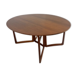 Drop leaf dining table model 20/59 by Peter Hvidt & Orla Mølgaard Nielsen, Denmark, 1950s