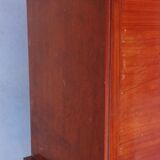 Cubist Art deco style mahogany sideboard