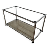 Table basse / Etagère USM Haller en verre
