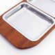 Plateau scandinave en teck