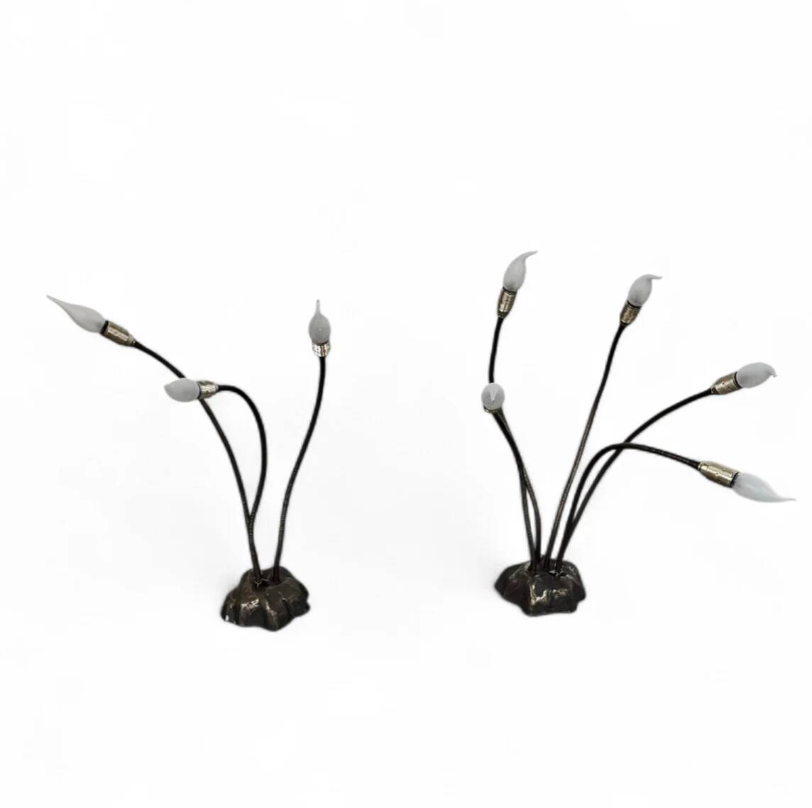 Tom Kater desk - ceiling / table lamps / 1980s / marked