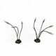 Tom Kater desk - ceiling / table lamps / 1980s / marked