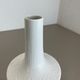 Set of 2 Op Art Biscuit Porcelain Ufo Vases by Edelstein Bavaria, Germany, 1970s