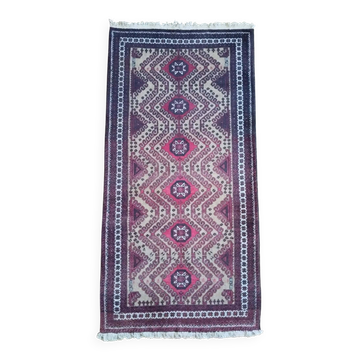Handmade Belouch Persian rug 230x115cm