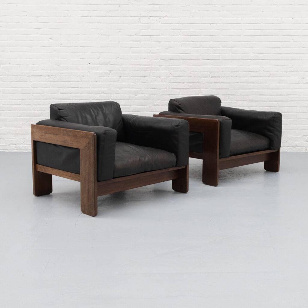 Fauteuil Bastiano Tobia Scarpa années 1970