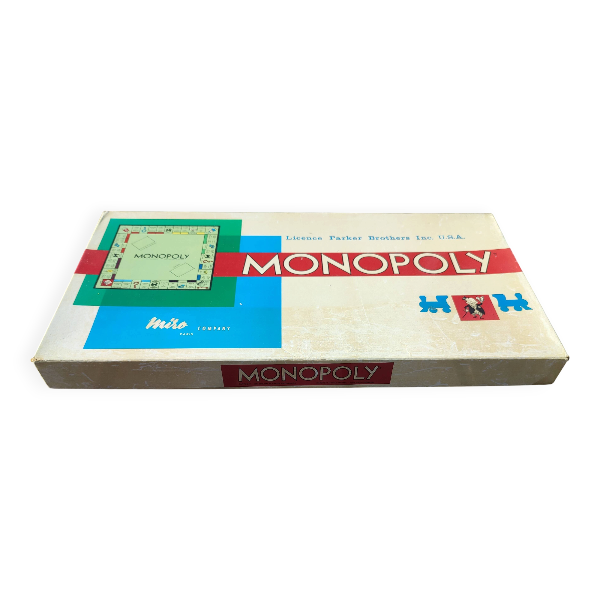 Vintage Monopoly board game Miro Company