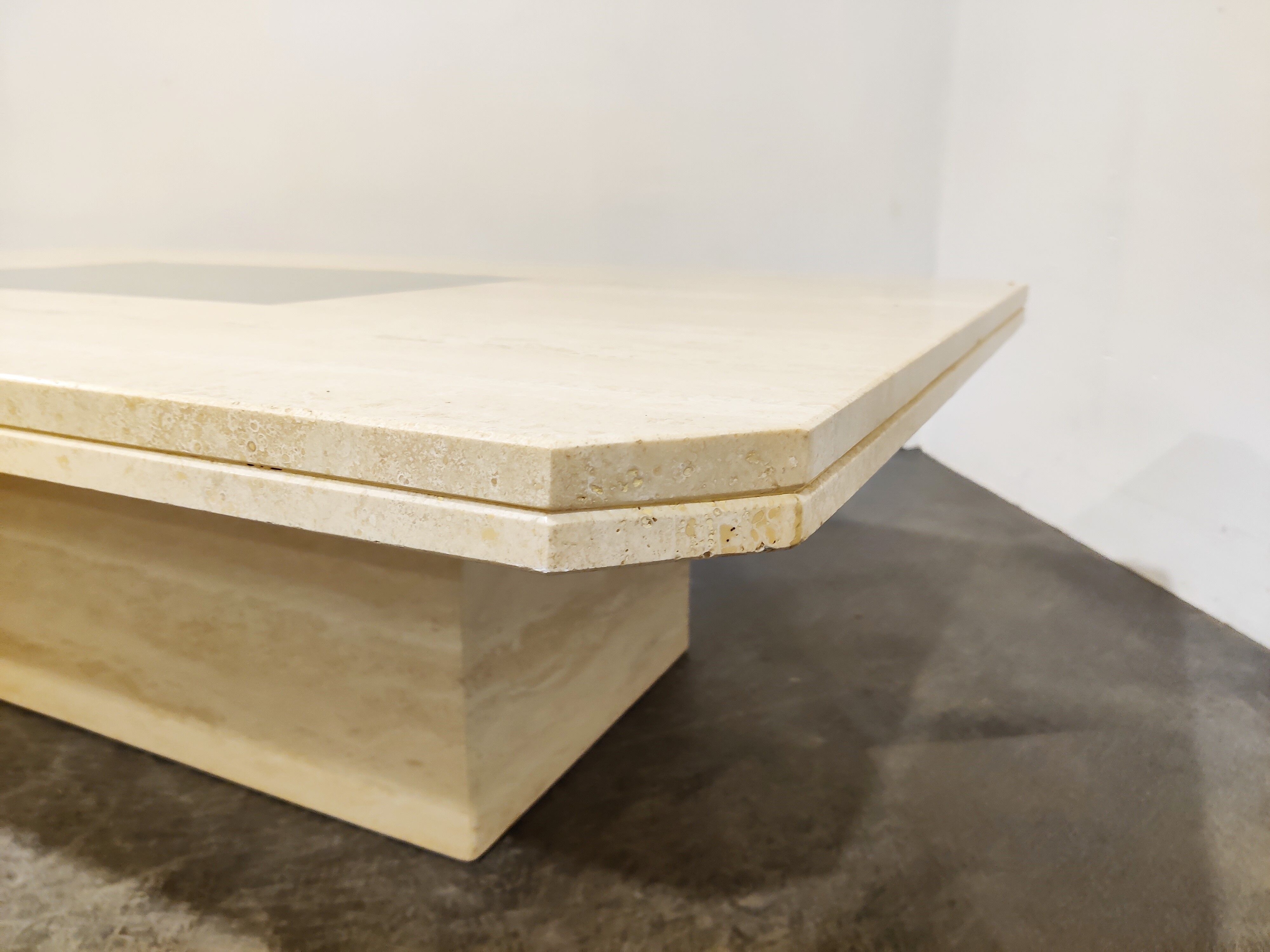 Table basse vintage par Georges Mathias, années 1970