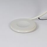 Lampadaire Serpente par Elio Martinelli pour Martinelli Luce, années 1970 en blanc.