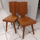 Pair of Chairs model S28 by Pierre Chapo vintage 1970s