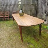 Table de ferme ancienne  en pin 3 mètres