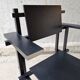 Réplique de chaise haute vintage Gerrit Rietveld, années 1980