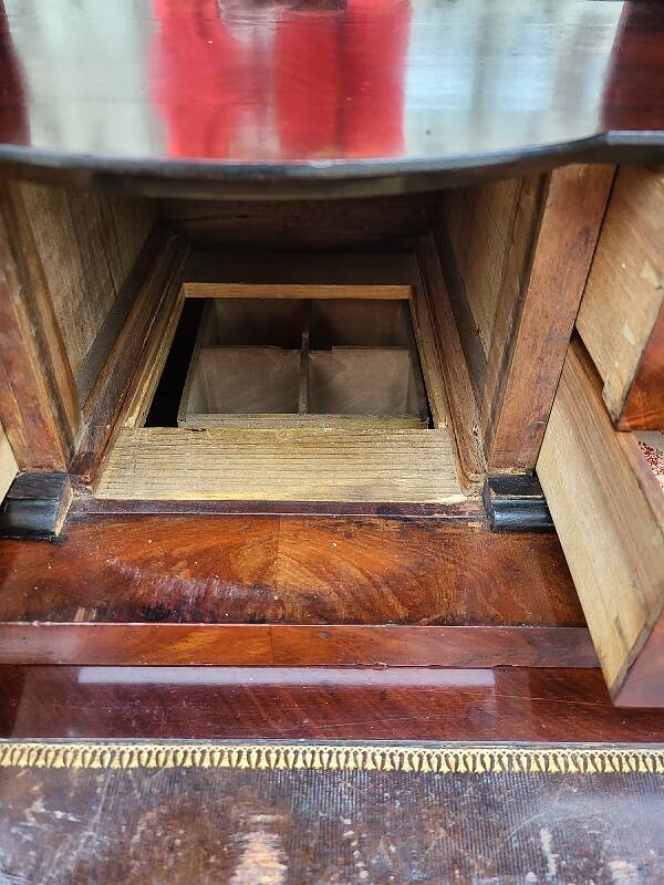 19th century mahogany restoration secretary