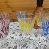 Verres vin Arlequin vintage