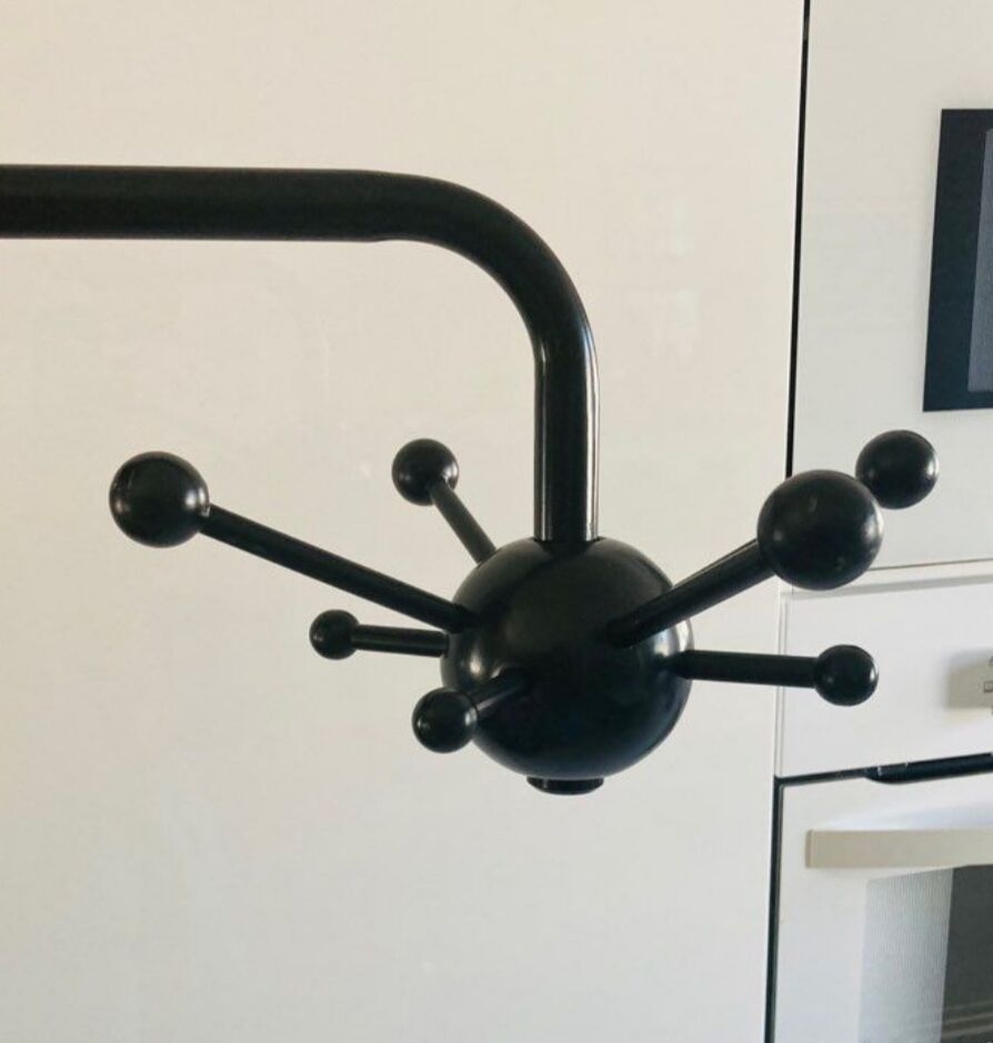 Black Sputnik coat rack
