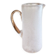 Carafe verre soufflé granité