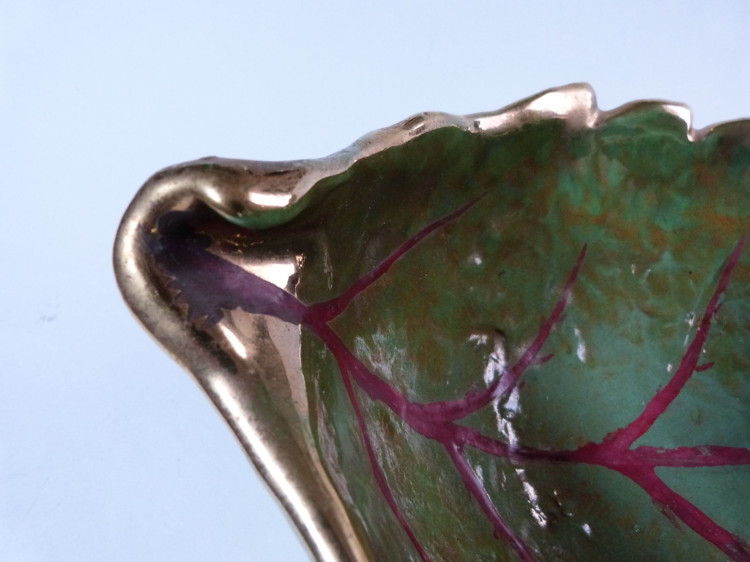 Ceramic sheet cutter signed Louis Dage Art Deco