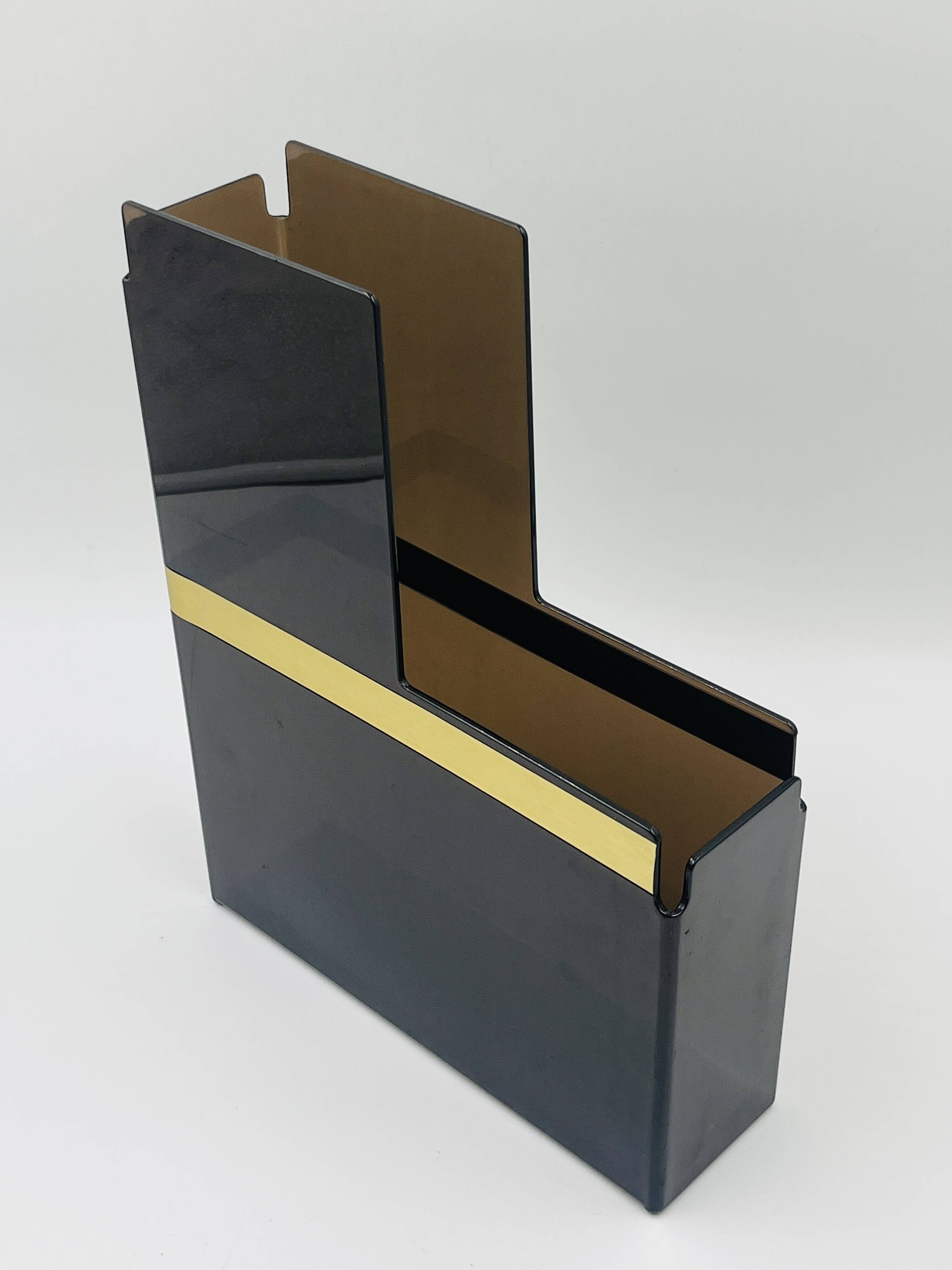 Vintage Magazine Rack Esselte Bo Armstrong
