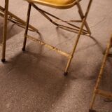 6 vintage opera folding chairs
