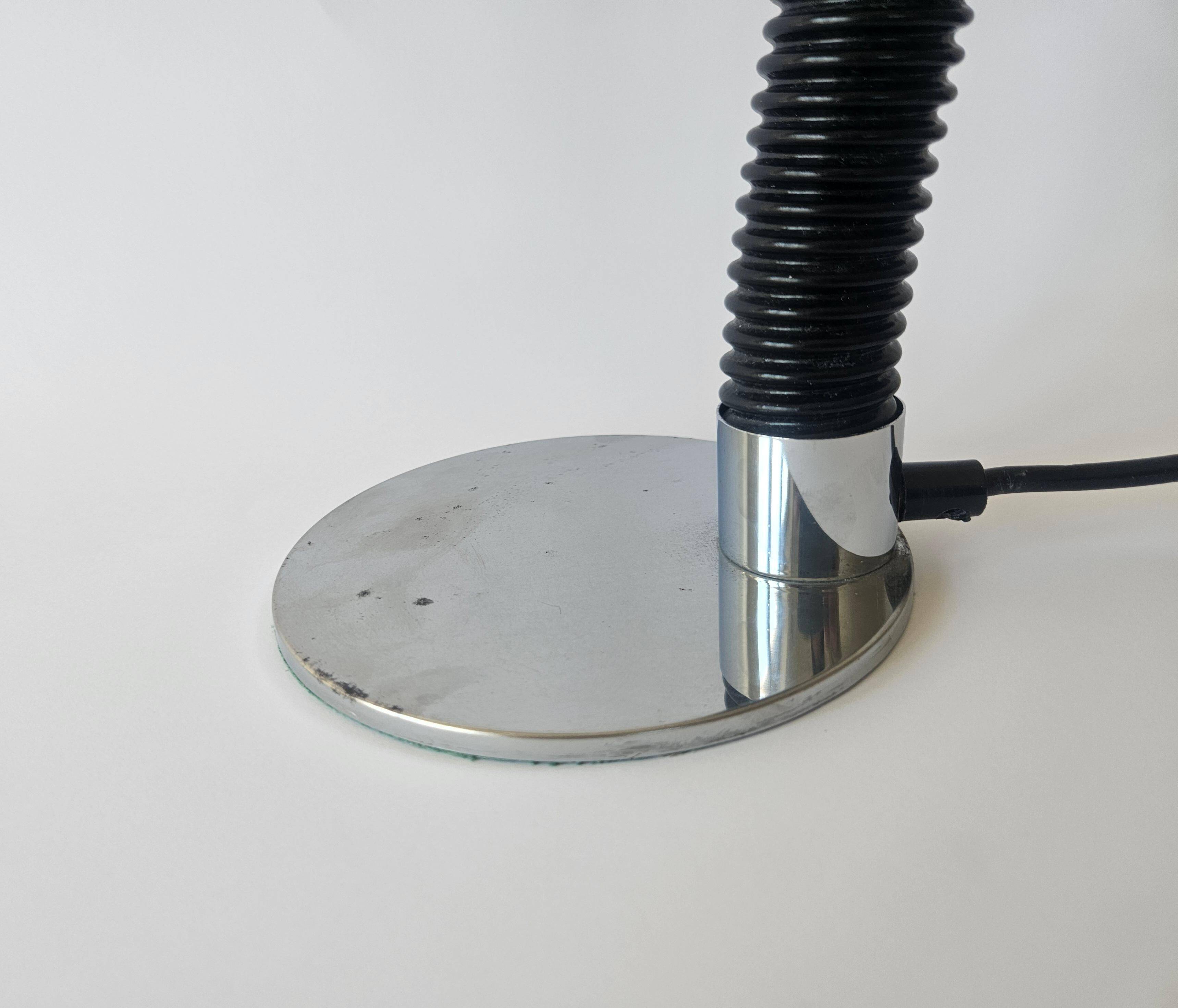 Midcentury Table Lamp Targetti Sankey, Space Age, Italy, 1970s