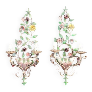 Paire d'appliques murales