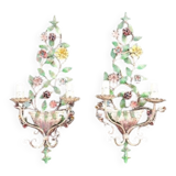 Pair of vintage wall sconces