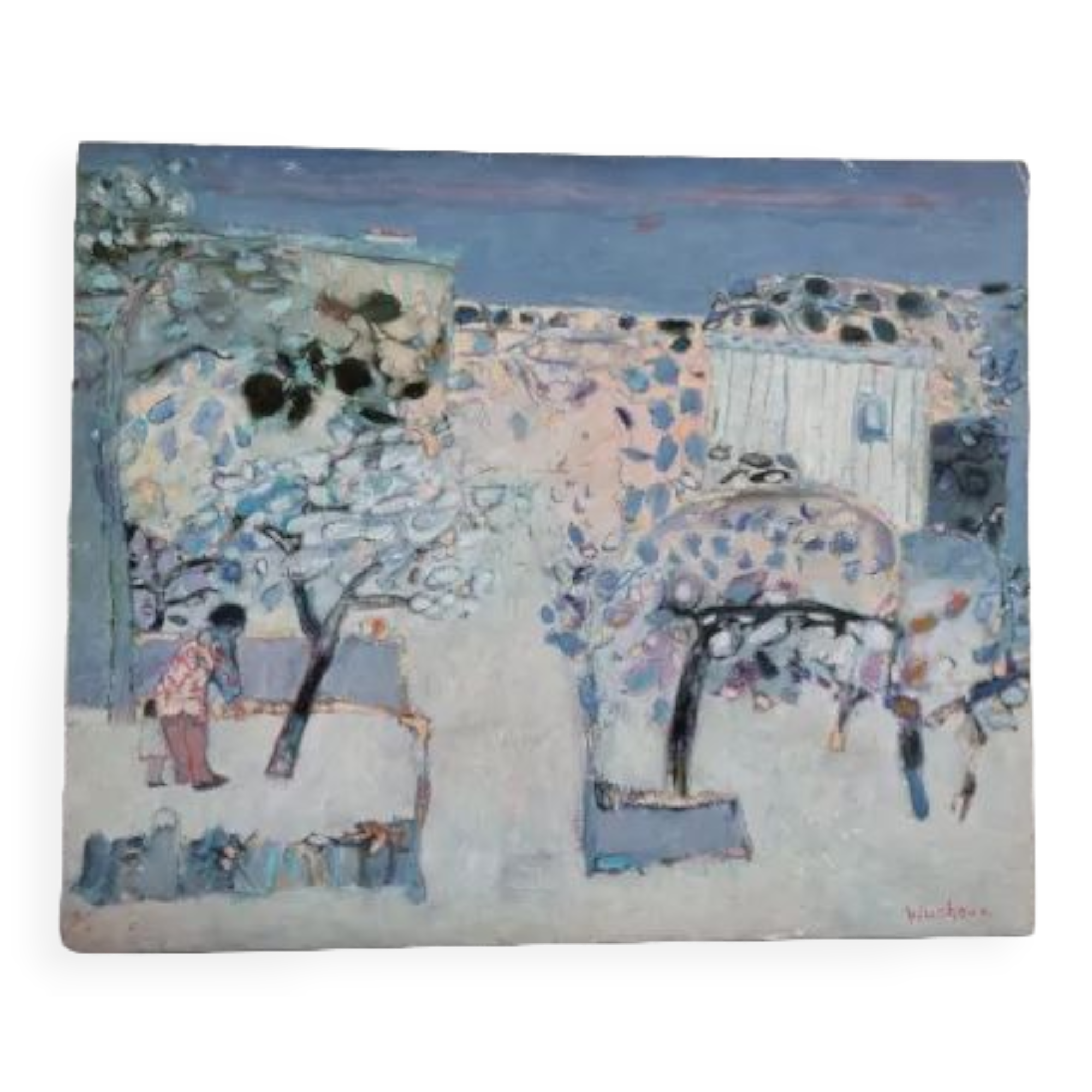 French impressionist painting Yves Wacheux (1933)