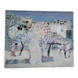 French impressionist painting Yves Wacheux (1933)