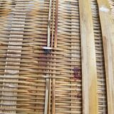 Round Basket made of Asian bamboo