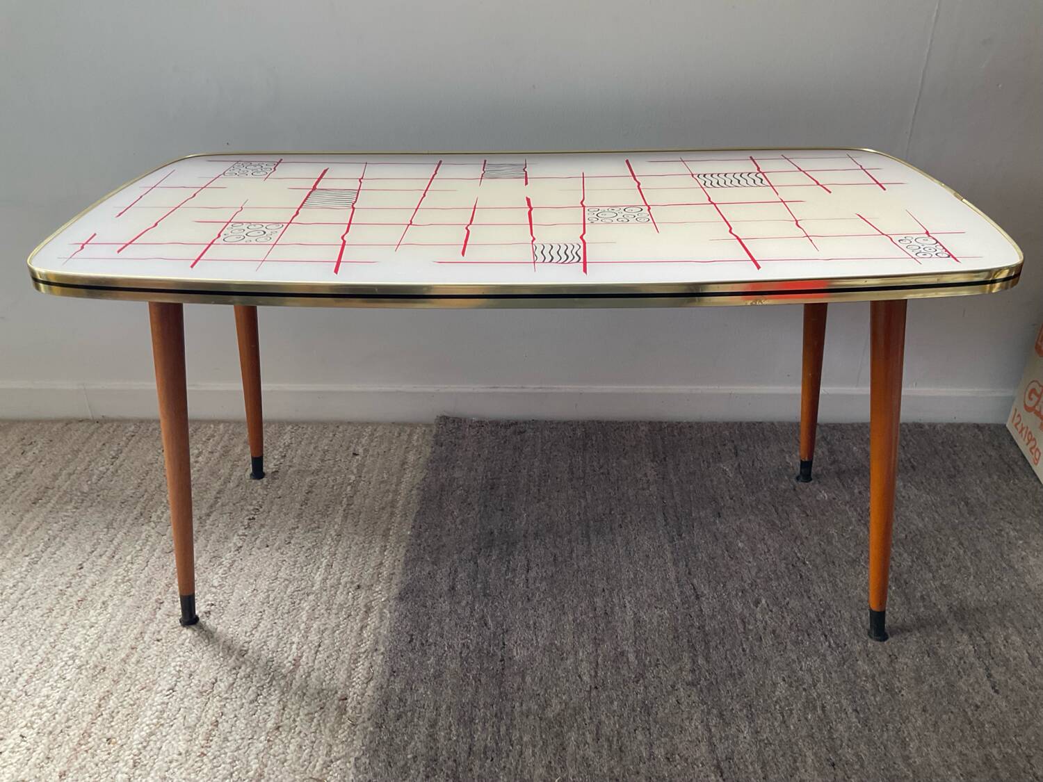 Table basse, années 60-70