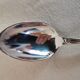 Lot of 12 dessert silver metal spoon