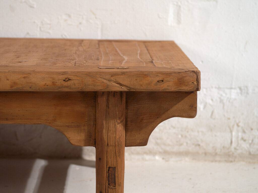 Antique pine coffee table – China, circa 1930