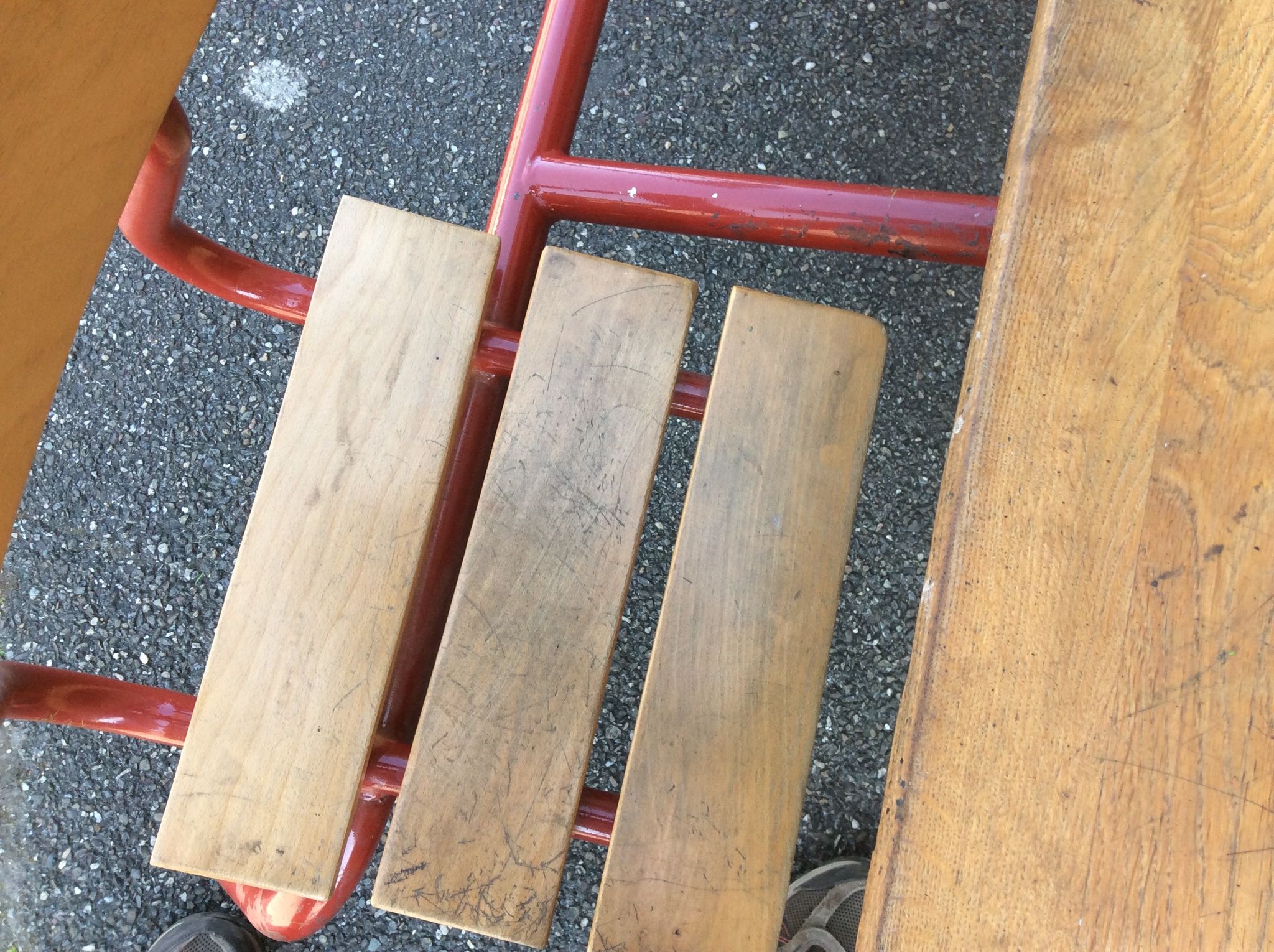 School desk vintage