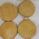 Set Basket natural fiber and raffia / vintage / africa