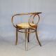 Le Corbusier armchair by Fischel 1890 caned, not Thonet.