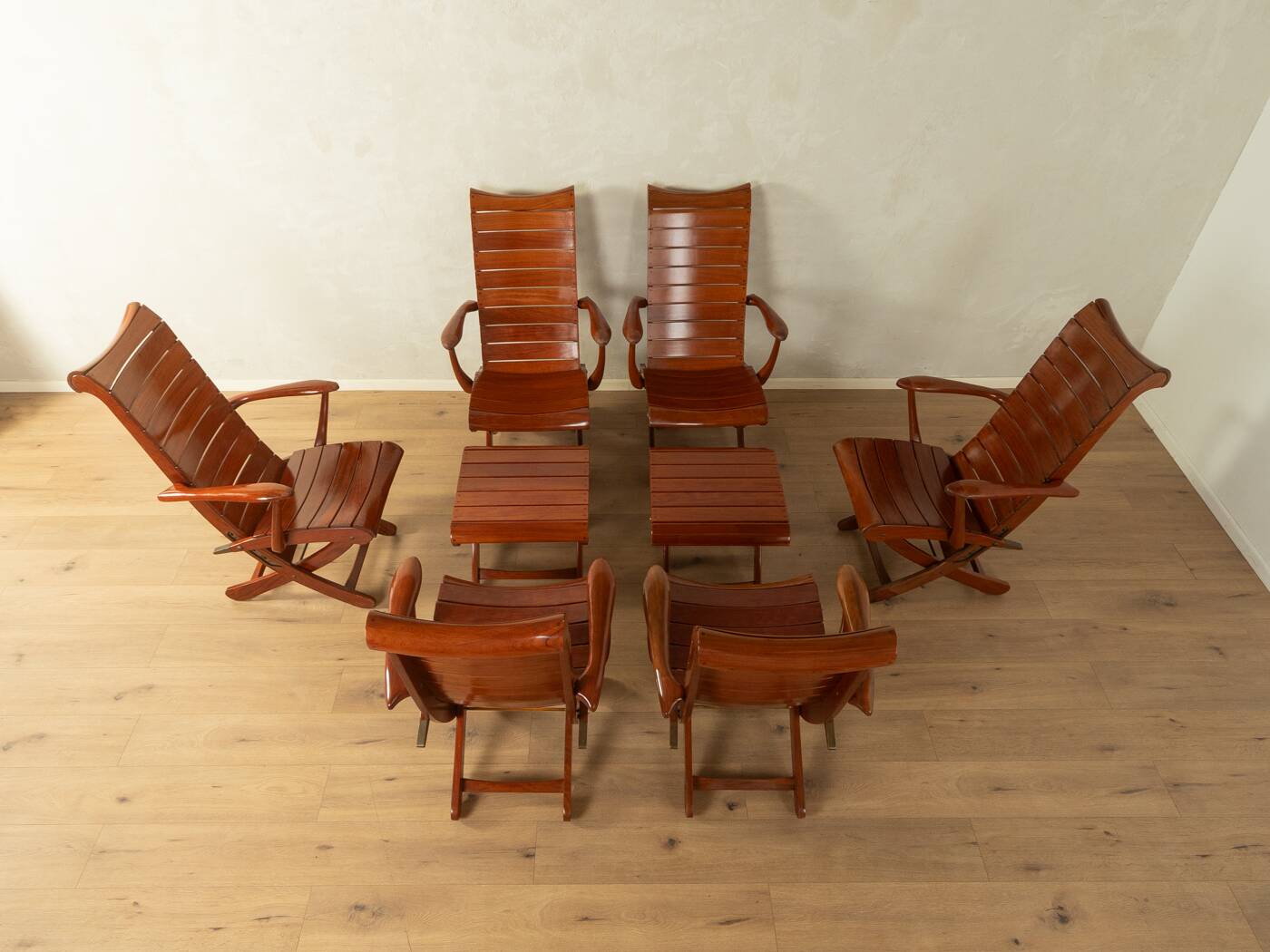 1980s garden furniture set, Triconfort