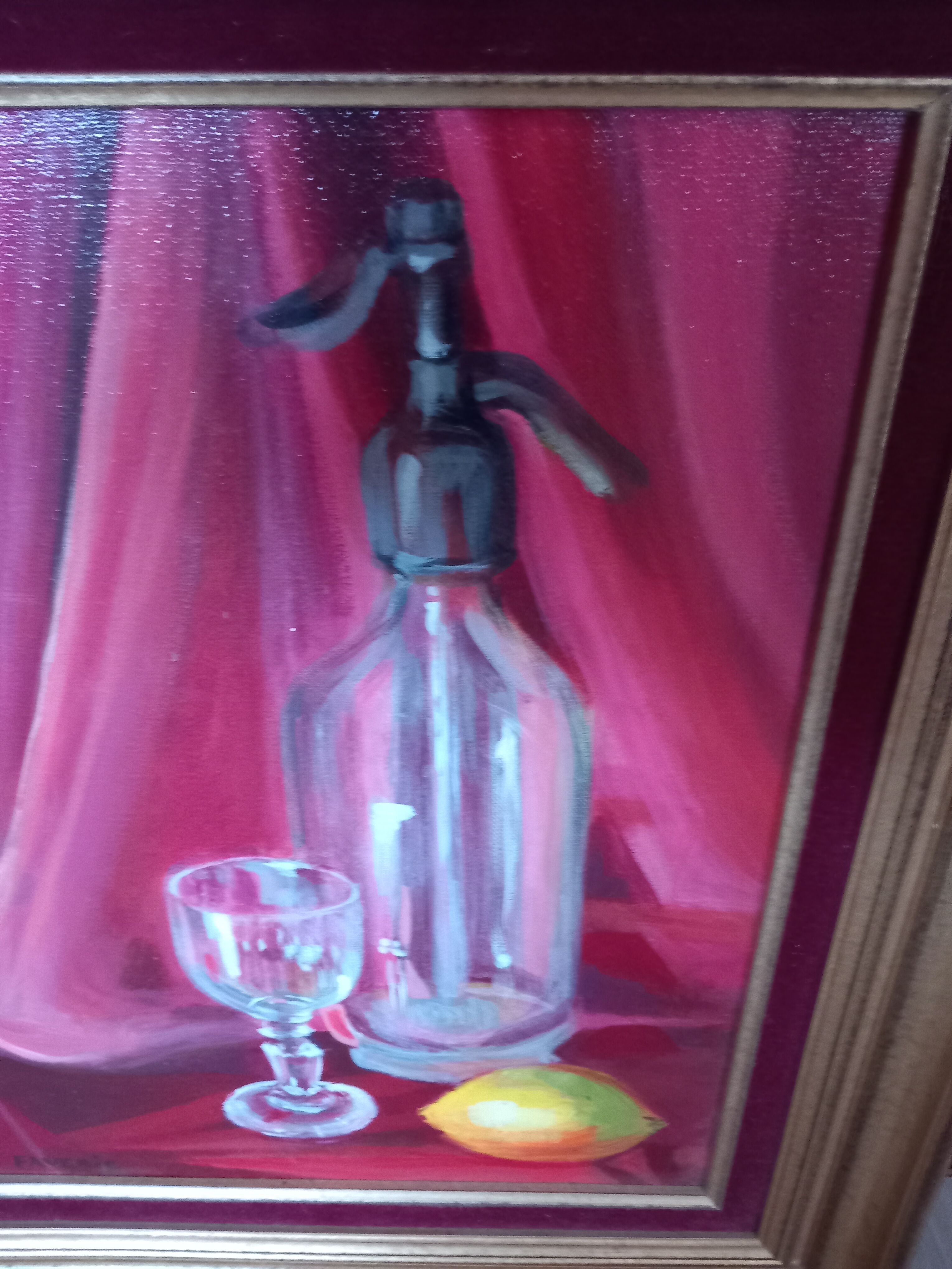 Oil on canvas- still life