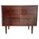 Modern Danish hardwood chest of drawers with ten drawers.