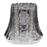 Vase,cut crystal glass,bohemia in the 1960's.