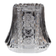 Vase,cut crystal glass,bohemia in the 1960's.