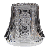Vase en cristal taillé, bohême dans les années 1960
