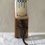 Wall-mounted coffee grinder