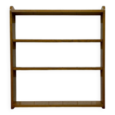 1960s oak wall shelf