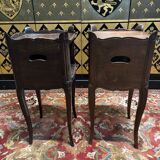 2 Louis XV bedside tables