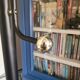 Porte manteau vintage noir et doré